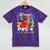 Proud Step-Dad Of 2023 Pre-K Graduate Fathers Day Graduation Mineral Wash Tshirts Mineral Purple