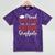 Proud Stepdad Of a Class Of 2026 Graduate For Graduation Mineral Wash Tshirts Mineral Purple