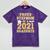 Proud Stepmom Of a 2021 Graduate School Graduation Party Mineral Wash Tshirts Mineral Purple