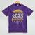 Proud Twin Of a 2025 Graduate Team 25 Senior Graduation Mineral Wash Tshirts Mineral Purple