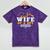 Proud Wife Of a DPT Graduate Graduation Grad Mineral Wash Tshirts Mineral Purple