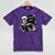 READING IN PEACE RIP Introvert Skeleton Read Book Meme Mineral Wash Tshirts Mineral Purple