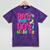 Retro 1980s 80's Baby 1990s 90's Made Me Nostalgia Vibes Premium Tri-Blend Mineral Wash Tshirts Mineral Purple