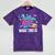 Retro 80s Style 90s Pop Fashion Nostalgia Eighties Music Mineral Wash Tshirts Mineral Purple