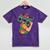 Retro 90s Boombox Nostalgia Party For Music Lovers Men Women Mineral Wash Tshirts Mineral Purple