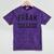Retro Anti Social FREAK COLLEGE Introvert Stay Away From Me Mineral Wash Tshirts Mineral Purple