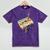 Retro Cassette Tape & Pencil Rewind Nostalgia Party 80s 90s Premium Mineral Wash Tshirts Mineral Purple