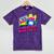 Retro Cassette Vintage 80s Nostalgia Mineral Wash Tshirts Mineral Purple