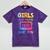 Retro Girls Just Wanna Have Fun Nostalgia 1980s 80's Premium Tri-Blend Mineral Wash Tshirts Mineral Purple