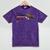 Retro Nostalgia 1980s Love Graphic Mineral Wash Tshirts Mineral Purple