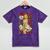 Retro Pop Art Vintage Style Blonde Psychedelic 50s Nostalgia Mineral Wash Tshirts Mineral Purple