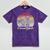 Retro Snack Goals Icon Nostalgia Mineral Wash Tshirts Mineral Purple