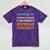 Running On Cheerleading Social Introvert Humor Vintage Mineral Wash Tshirts Mineral Purple