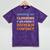 Running On Climbing Social Introvert Humor Vintage Mineral Wash Tshirts Mineral Purple