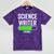Science Writer Loading Graduation Graduate New Job Mineral Wash Tshirts Mineral Purple