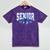 Senior 2026 Class Of 2026 Toile Coquette Bow Graduation 2026 Mineral Wash Tshirts Mineral Purple