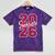 Senior 2026 Graduation Varsity Red Letters On The Back Mineral Wash Tshirts Mineral Purple