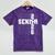 Senior 2026 Soccer Player Class Of 2026 Senior Graduation Mineral Wash Tshirts Mineral Purple