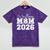 Senior 2026 Wrestling Mom Proud Senior 2026 Mom Graduation Mineral Wash Tshirts Mineral Purple