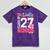 Senior 2027 Class Of 2027 Pink Coquette Bow Graduation Girl Mineral Wash Tshirts Mineral Purple