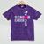 Senior Cheerleader Cheer Class Of 2025 Graduation Graduate Mineral Wash Tshirts Mineral Purple
