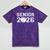 Senior Cheerleader Cheer Class Of 2026 Graduation Graduate Mineral Wash Tshirts Mineral Purple