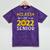 Senior Class Of 2022 Sunflower Graduation Seniors 22 Mineral Wash Tshirts Mineral Purple