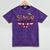Senior Class Of 2027 Coquette Pink Bow Graduation 2027 Women Mineral Wash Tshirts Mineral Purple