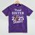 Senior Football Sister Class Of 2025 Graduation Graduate Mineral Wash Tshirts Mineral Purple