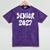 Senior Retro Class Of 2027 Graduation High School College Mineral Wash Tshirts Mineral Purple