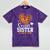 Senior Sister Class Of 2026 Basketball Graduation Heart Mineral Wash Tshirts Mineral Purple