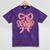 Senior Twenty Twenty-Six Coquette Graduation Class Of 2026 Mineral Wash Tshirts Mineral Purple