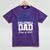 Senior Volleyball Dad Class Of 2025 Graduation Graduate Mineral Wash Tshirts Mineral Purple