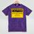 A Simple Yellow Warning Sign For Introvert Mineral Wash Tshirts Mineral Purple