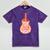 Social Introverts Hang Out With Guitars Musician Guitarist Mineral Wash Tshirts Mineral Purple