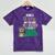 Social Work Student Masters Degree Graduation Mineral Wash Tshirts Mineral Purple