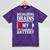 Socializing Drains My Battery Introvert Mineral Wash Tshirts Mineral Purple