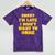 SORRY I'M LATE I DIDN'T WANT TO COME FUNNY INTROVERT PRESENT Mineral Wash Tshirts Mineral Purple SORRY I'M LATE I DIDN'T WANT TO COME FUNNY INTROVERT PRESENT Mineral Wash Tshirts Mineral Purple