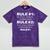 Speech Therapist Is Always Right Speech Therapy Graduation Mineral Wash Tshirts Mineral Purple