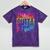 Straight Outta 8th Grade Great Graduation Eighth Grade Mineral Wash Tshirts Mineral Purple