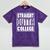 Straight Outta College Graduate Graduation 2025 Grad Men Mineral Wash Tshirts Mineral Purple