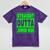 Straight Outta Junior High School Graduation T-Shirt Mineral Wash Tshirts Mineral Purple