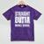 Straight Outta Middle School Class Of 2024 Graduation Mineral Wash Tshirts Mineral Purple