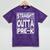 Straight Outta Pre-K Shirt Great Graduation Preschools Mineral Wash Tshirts Mineral Purple