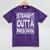 Straight Outta Preschool Shirt Graduation Idea Mineral Wash Tshirts Mineral Purple