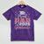Super Proud Dad Of 2025 Graduate Senior Graduation Family Mineral Wash Tshirts Mineral Purple