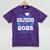Super Proud Girlfriend Of 2025 Graduate Graduation Family Mineral Wash Tshirts Mineral Purple