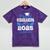 Super Proud GodGrandpa Of 2025 Graduate Graduation Family Mineral Wash Tshirts Mineral Purple
