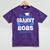 Super Proud Granny Of 2025 Graduate Senior Graduation Family Mineral Wash Tshirts Mineral Purple