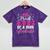 Super Proud Mom Of 2025 Graduate Senior Graduation Family Mineral Wash Tshirts Mineral Purple